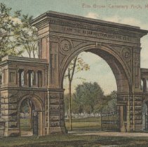 Elm Grove Cemetery Arch, Mystic