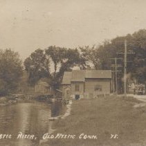 Mystic River Old Mystic Conn