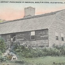 Oldest Baptist Parsonage in America