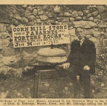 Mill Stone of Capt. John Mason