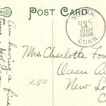 View of Noank and Light House