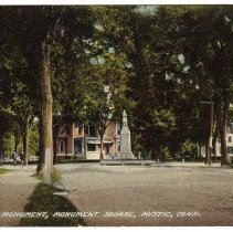 Soldiers Monument, Monument Square, Mystic
