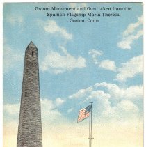 Groton Monument and Spanish Gun