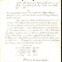 Resolution re. Baker's Cove, 1880-1881