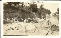 Road work -- Bark River MI