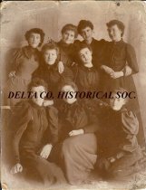 St. Joseph's High School Graduating Class (Women) c. 1895