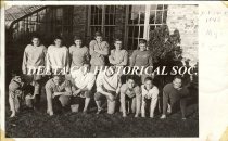 1946 Escanaba JV football players (Yellows)