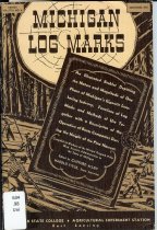 Cover art: Michigan log marks