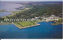 Escanaba north shore and municipal dock, c1960s