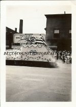 Delta Hardware float in Ludington Street parade