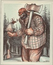 Paul Bunyan ans wife