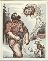 Paul Bunyan and the mosquitoes