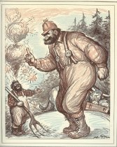 Paul Bunyan and Brimstone Bill