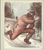 Paul Bunyan fast on his feet