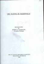 Cover: Masons of Masonville