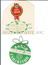 4-H award  and exhibitor label