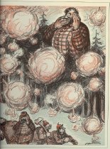 Paul Bunyan in the year of two winters