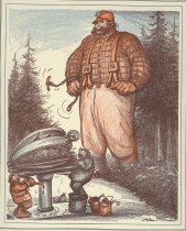 Paul Bunyan's hydraulic watch service station