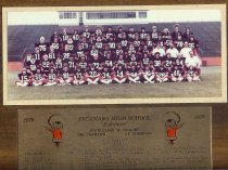 Plaque of 1979 Escanaga Football team