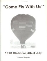 Cover 1978 Gladstone 4th of July Program