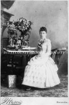 Hattie Van Dyke Farrell graduation picture