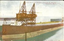 Coal dock postcard colorized version
