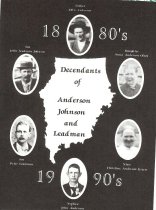 Cover: Descendants of Anderson, Johnson and Leadman