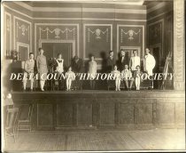 1927 Gladstone high school play cast