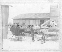 Bredhal family in sleigh