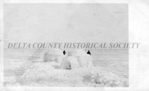 Film set for "Way of the Eskimo"