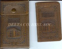 Escanaba National Bank bankbook