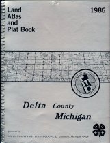 cover: 1986 Delta County Plat book