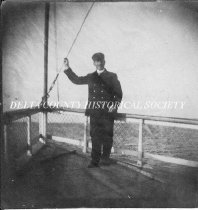 Captain McCauley on the Maywood