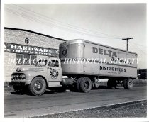Delta Hardware Co. delivery truck