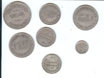 $1.00 Bonifas lumber Co. Scrip token