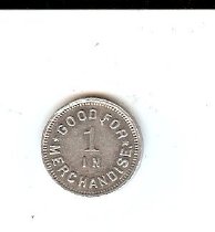Bonifas LUmber Company token, Bonifas, MI