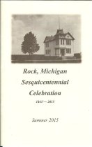 Cover, Rock Sesquicentennial booklet