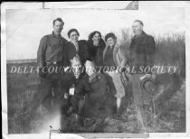 Smelt queen and king, 1935