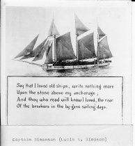 Lucia Simpson and epitaph