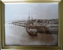 Escanaba Harbor, c. 1896