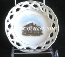 Escanaba City Hall commemorative plate