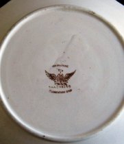 China mark on bottom of plate