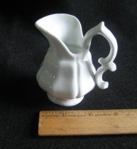 Cream pitcher, from child's tea set