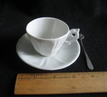 Cup and saucer, child's tea set