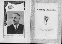 Title page and frontispiece, Lasting Memories