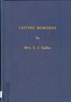 Cover: Lasting memories