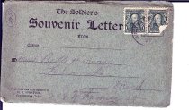 Cover, Souvenir letter