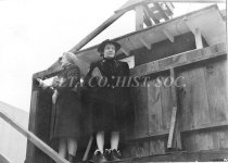 Faculty plane spotters on top of Delta Hotel