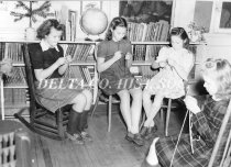 Making afghan squares for soldiers