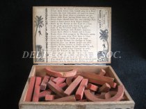 Woodman's alphabet set